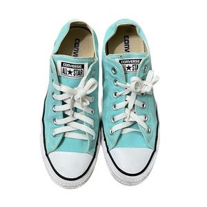 Women’s Teal blue low top Converse